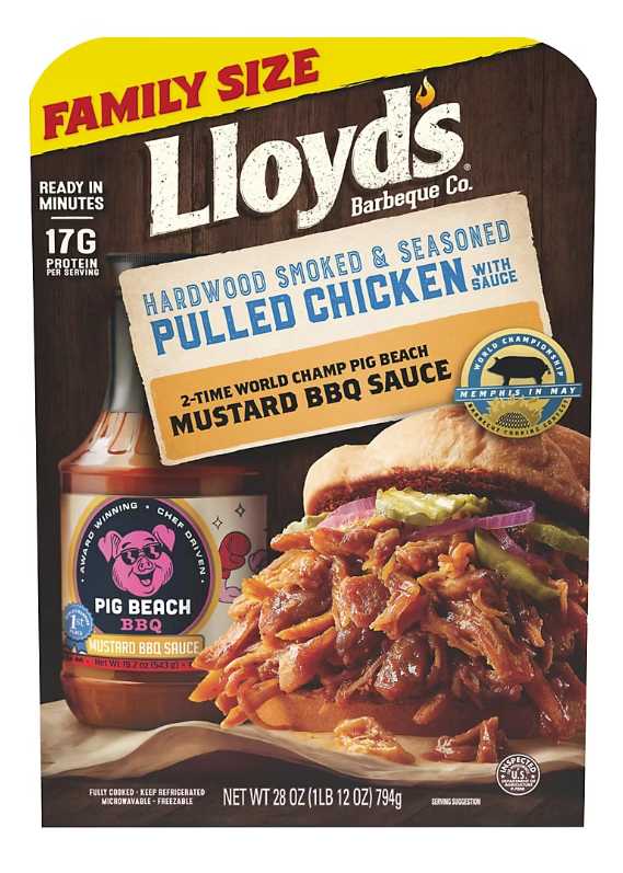 Lloyds Hardwood Smoked Pulled Chicken (Family Size)