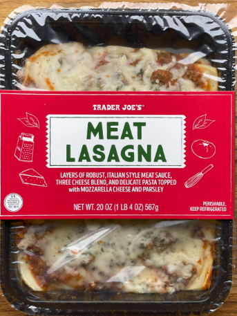 Trader Joe's Meat Lasagna