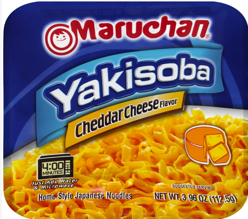 Cheddar Cheese Flavored Home Style Japanese Noodles