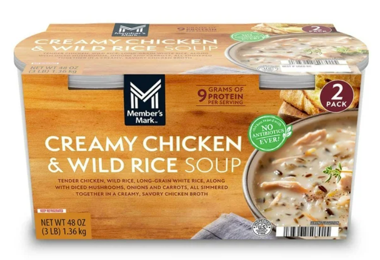 Creamy Chicken and Wild Rice Soup (2-24 oz. Large Containers)