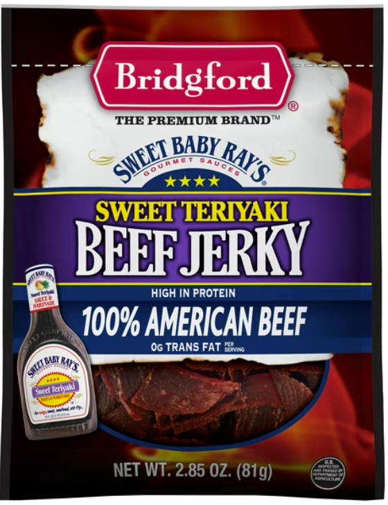 Bridgford Sweet Teriyaki Beef Jerky