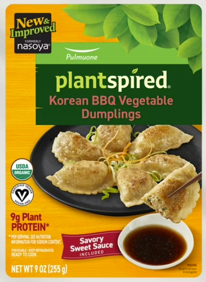 Plantspired Vegan Korean BBQ Vegetable Dumplings with Savory Sweet Sauce