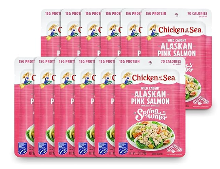 Chicken of the Sea Pink Salmon 12ct. (Great Value Buy) $2.48 each