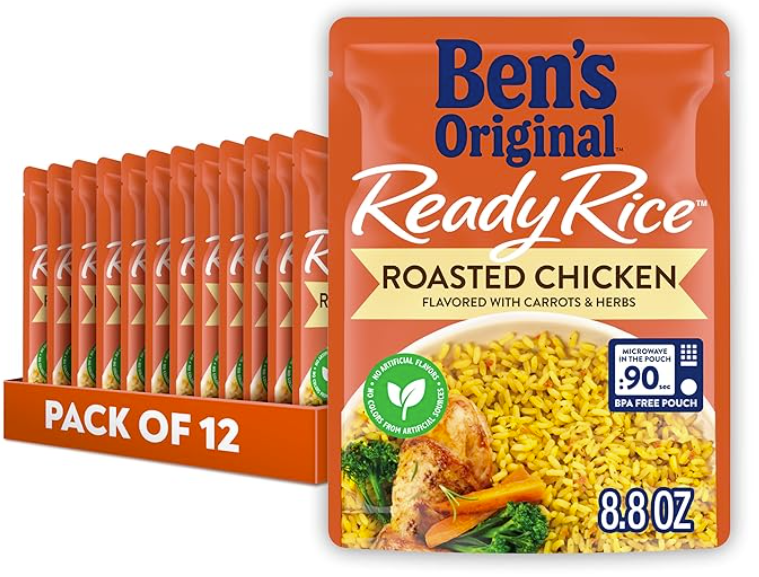 12 Pack Uncle Ben's Roasted Chicken w/Carrots and Herbs $3.00 each (Great Monthly Value Buy)