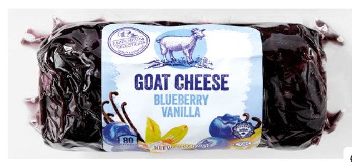 Gourmet Blueberry Vanilla Goat Cheese