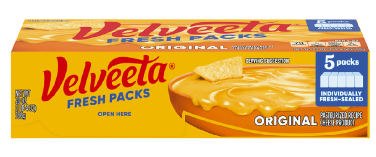 Velveeta Fresh Packs 5ct.