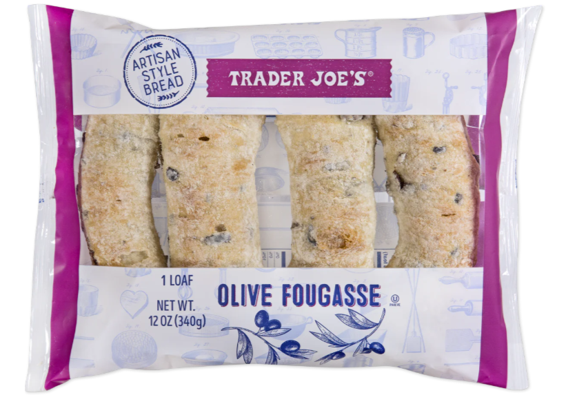 Olive Fougasse Bread