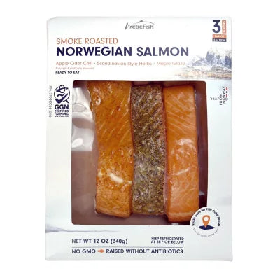 Smoke Roasted Norwegian Salmon Trio