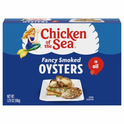 Smoked Oysters in Oil