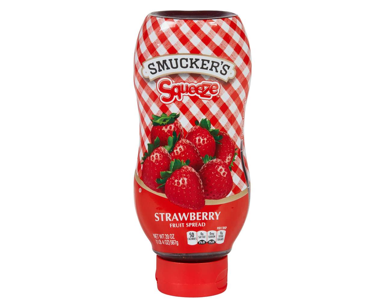 Smuckers Squeeze Fruit Spread Strawberry
