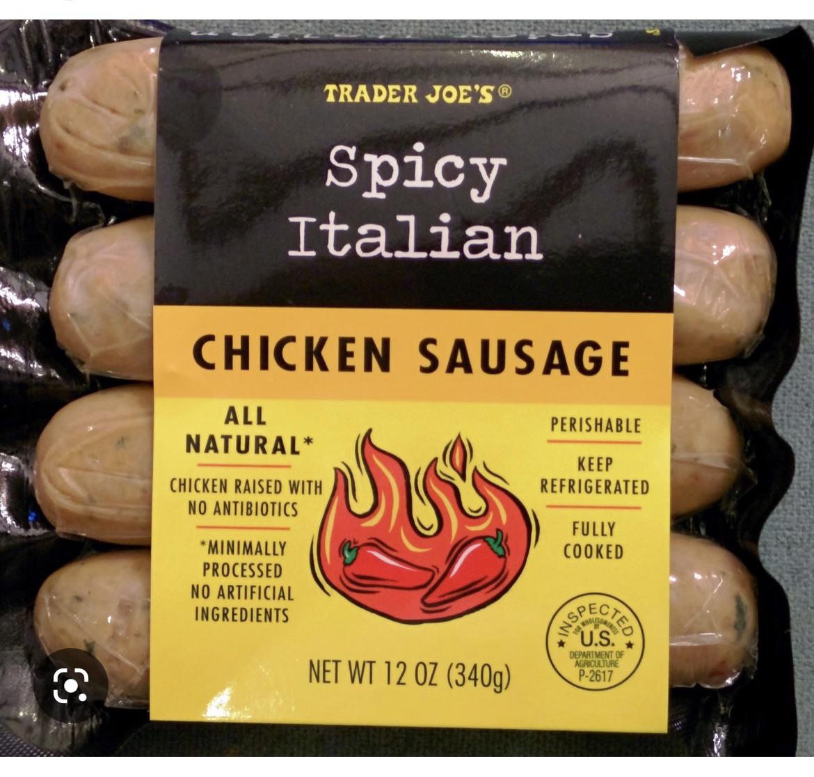 Spicy Italian Chicken Sausage