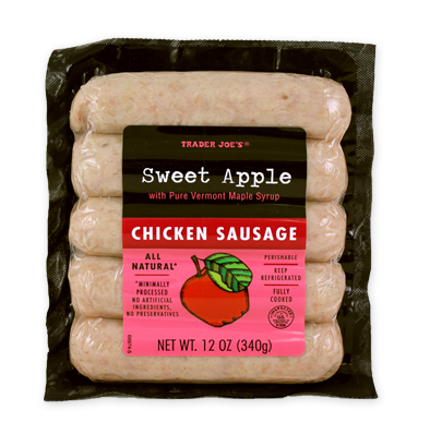 Sweet Apple Chicken Sausage