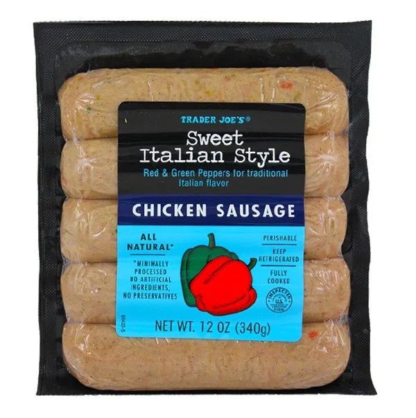 Sweet Italian Chicken Sausage