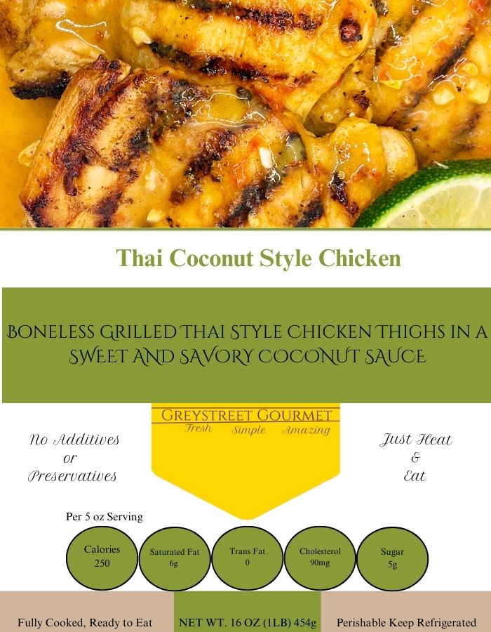 Thai Coconut Chicken