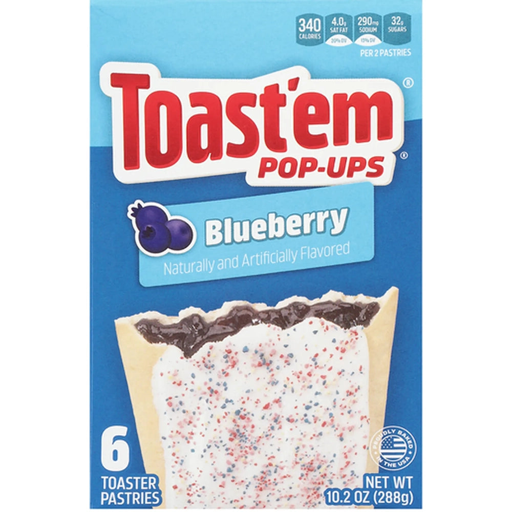 Toast'em Pop Ups Blueberry