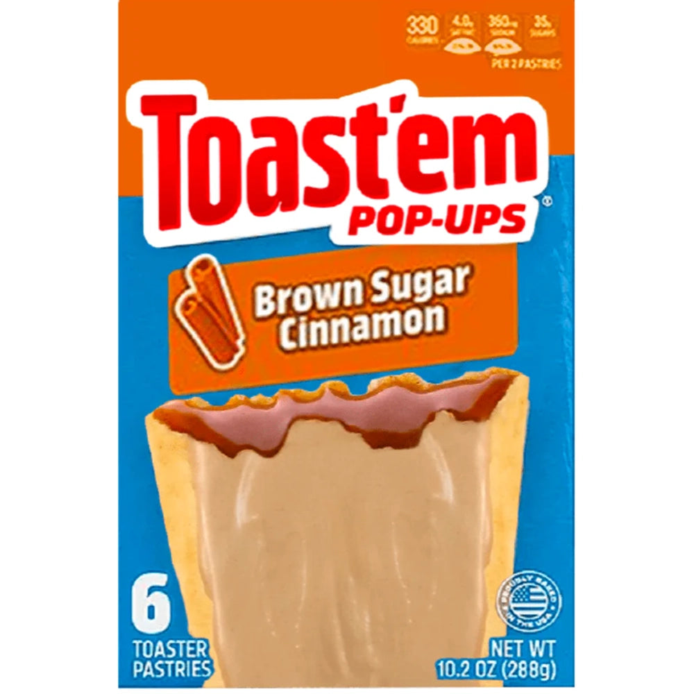 Toast'em Pop Ups Brown Sugar Cinnamon