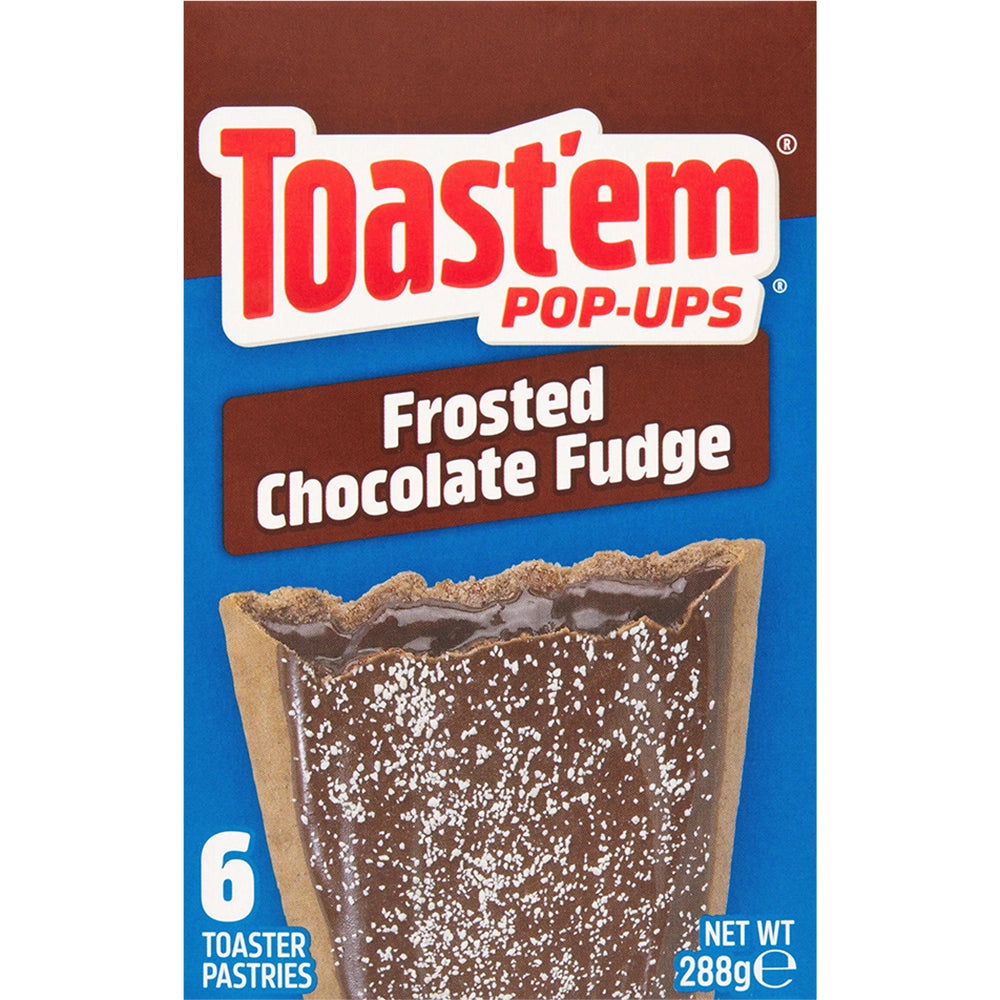 Toast'em Pop Ups Chocolate Fudge
