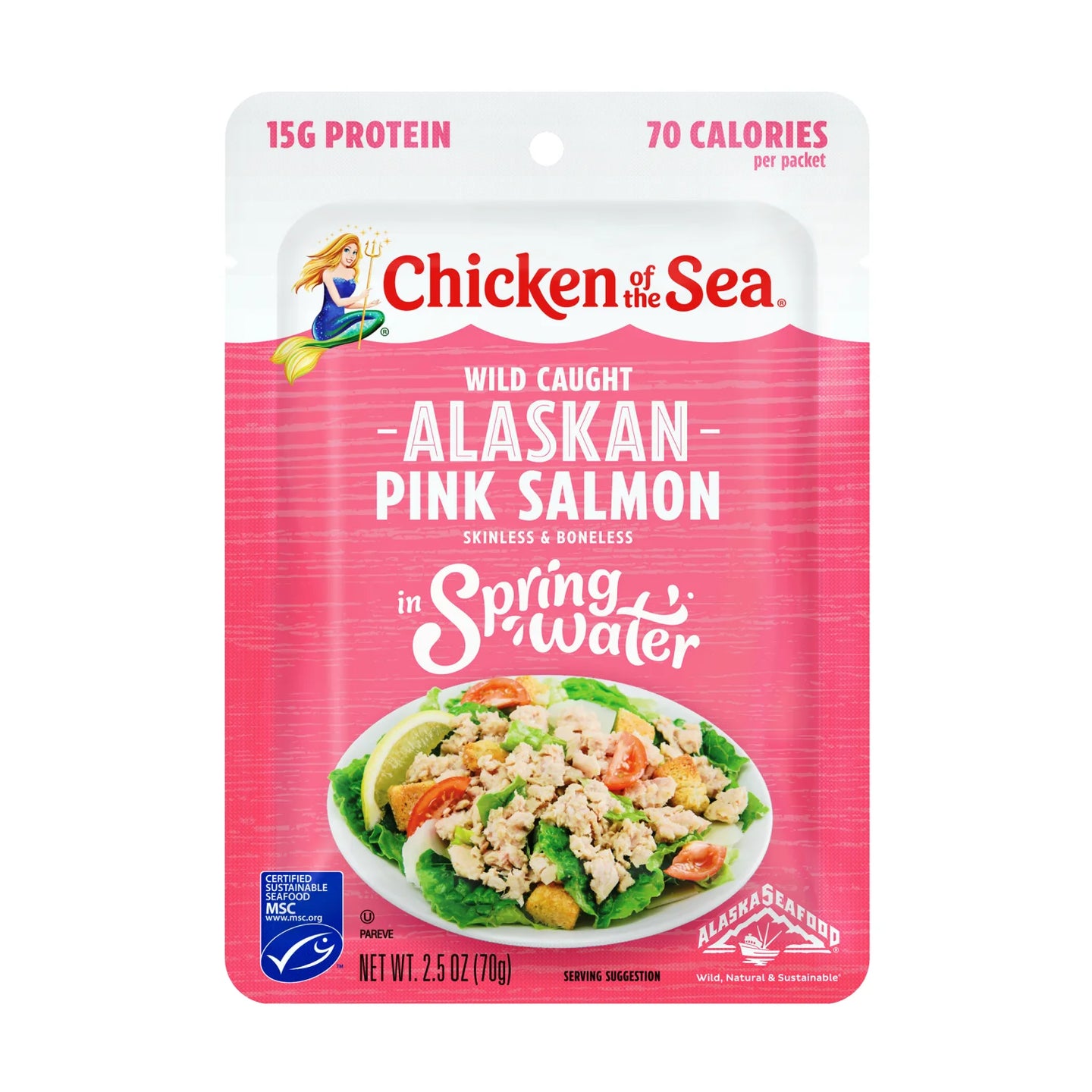 Chicken of the Sea Wild Caught Pink Alaskan Salmon
