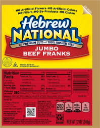 Hebrew National Jumbo Beef Franks