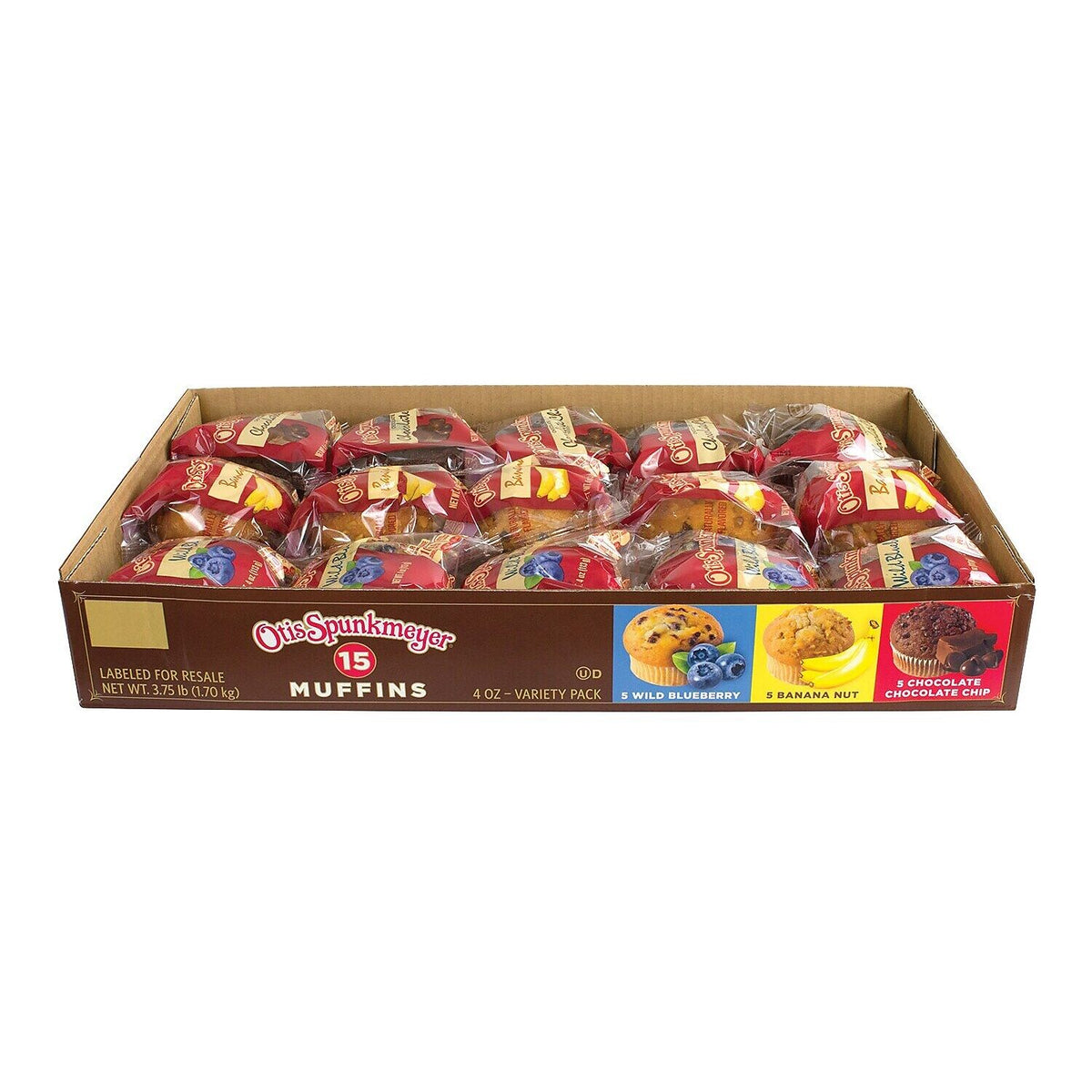 Otis Spunkmeyer 15ct. Large Individual Assorted Muffins $1.79 each (Great Value Buy)