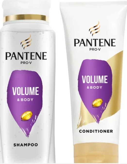 PANTENE Volume & Body Shampoo and Conditioner Set