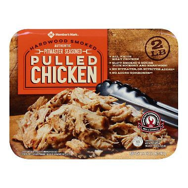 Family Size Hard Smoked Seasoned Pulled Chicken 2 lbs./$11.99 per pound (Best Value Buy)