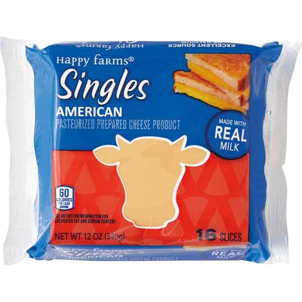 American Cheese Slice Singles (Great Value Buy)