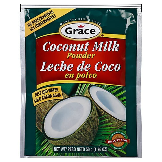 Coconut Milk Powder/Leche de Coco en polvo (No Mess Pouch) Just Add Water