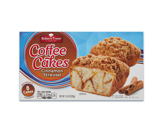 Coffee Cakes 8 ct.