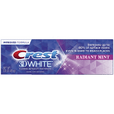 Crest 3D White Fluoride Anticavity Toothpaste