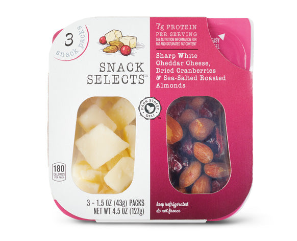 Snack Select Cheese and Nuts Snack (3pk)