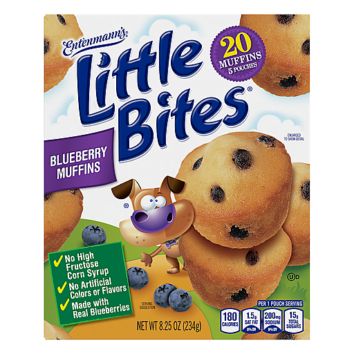 Entenmann's Litte Bites Blueberry Muffins (20 Muffins Per Box)