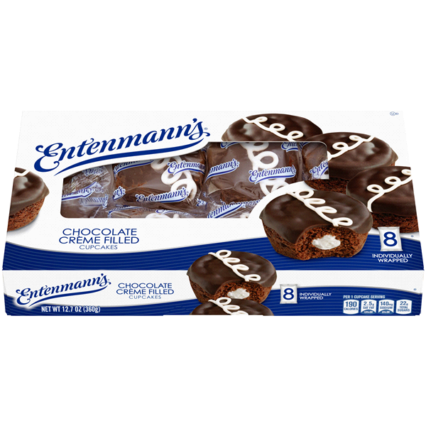 Entenmann's Creme Filled Cupcakes