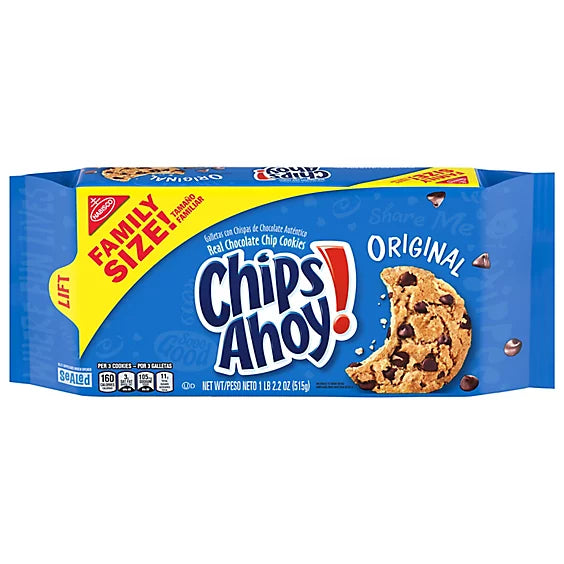 Family Size Chips Ahoy Chocolate Chip