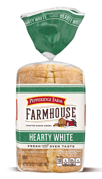 Pepperidge Farms Farmhouse Hearty White Bread (Premium Bread)