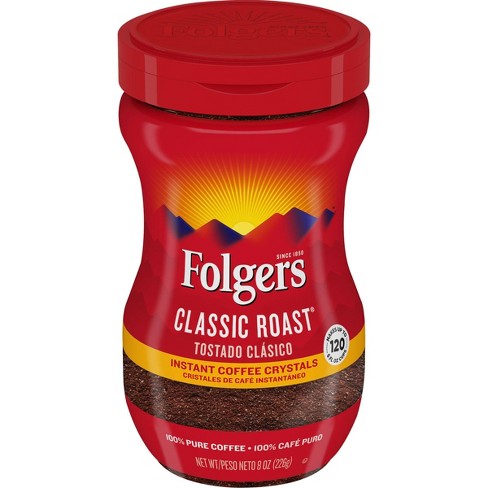 Folgers Instant Coffee Crystals