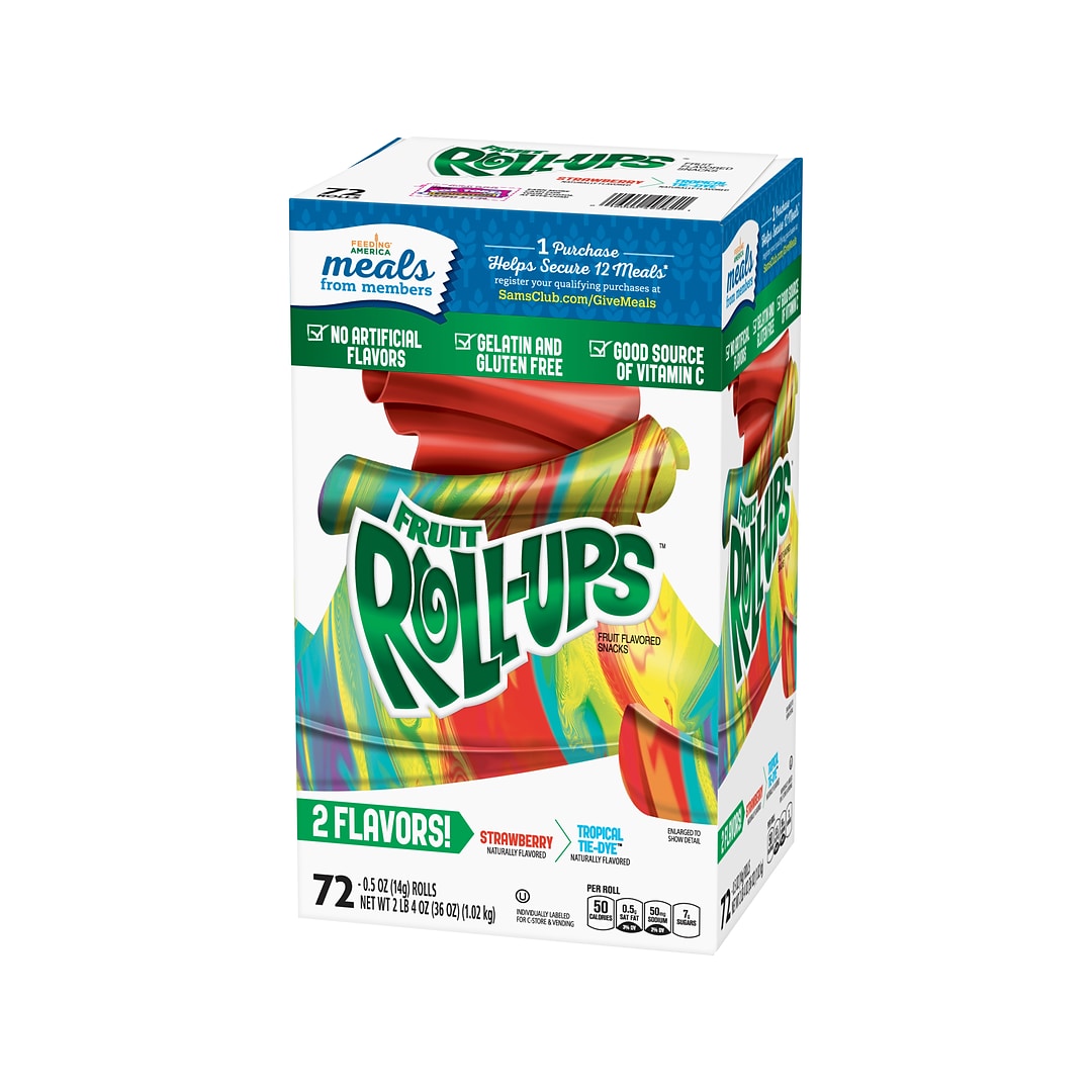 Fruit Roll-Ups 72pk