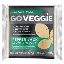 Go Veggie! Cheese Food Alternative, Pasteurized Process, Singles