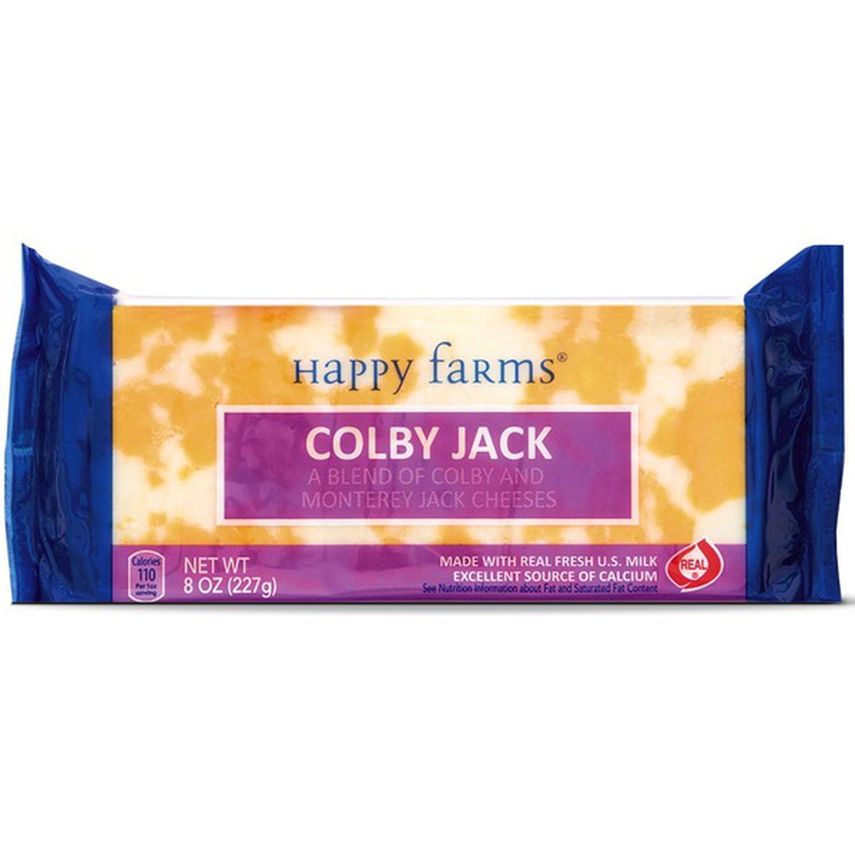 Colby and Monterrey Jack Cheese Block