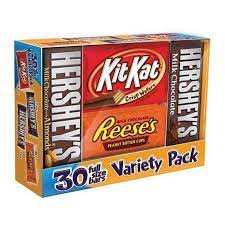 Hershey's Variety Pack 30ct/$1.63 each (Great Monthly Value Buy)