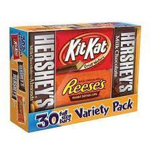 Load image into Gallery viewer, Hershey&#39;s Variety Pack 30ct/$1.49 each (Great Monthly Value Buy)
