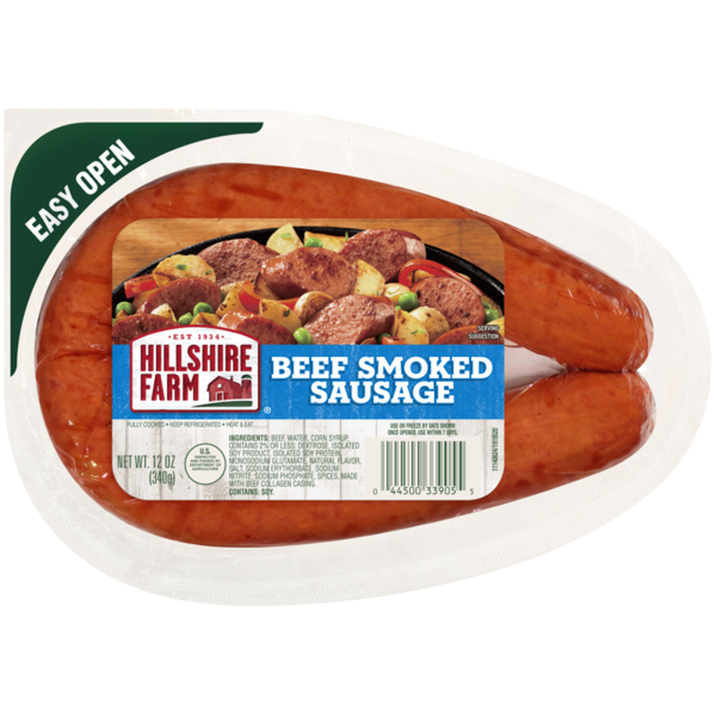 Hillshire farms Smoked Beef Sausage Rope