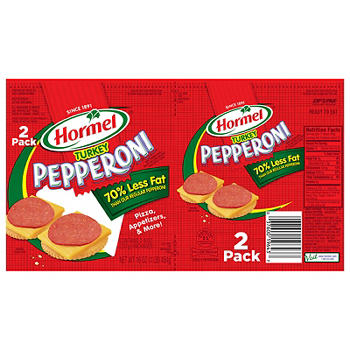 Hormel Turkey Pepperoni (2 Pack) Shareable Size