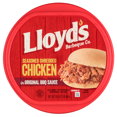 Lloyd's Pulled Chicken in BBQ sauce