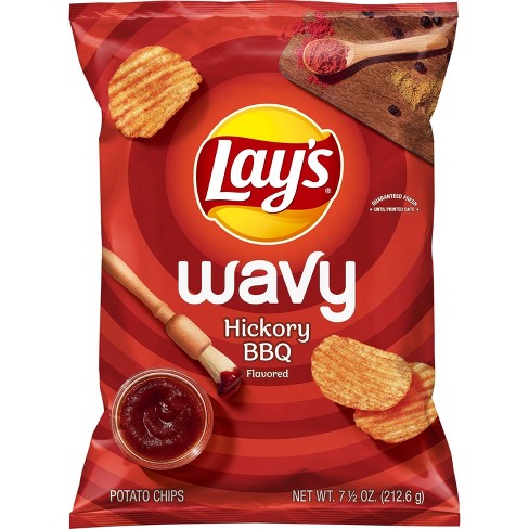 Lays Hickory Barbeque Flavored