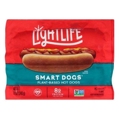 Lightlife Smart Veggie Protein Hot Dogs
