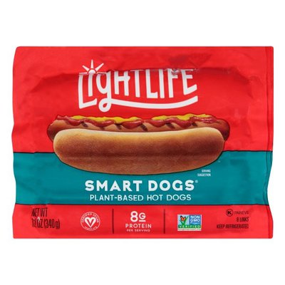 Lightlife Smart Veggie Protein Hot Dogs