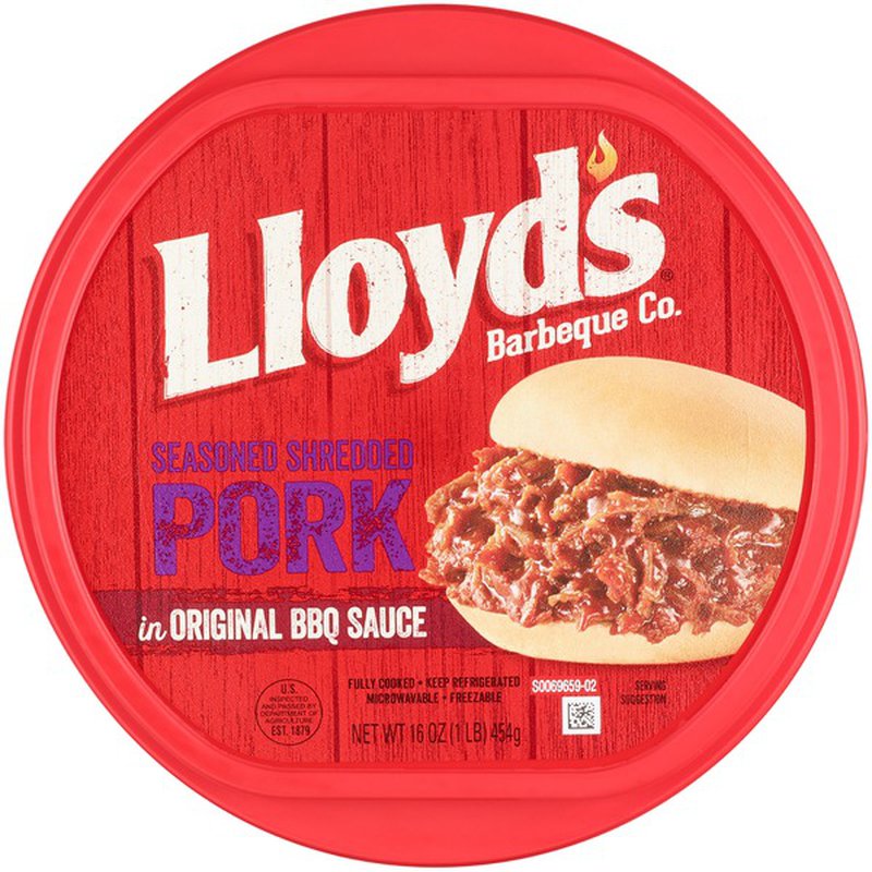 Lloyds' Seasoned Shredded Pulled Pork