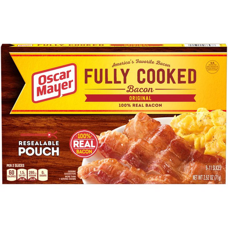 Oscar Mayer Fully Cooked Bacon (Best Brand and Value)