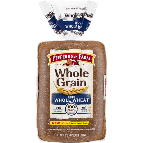 Pepperidge Farm Whole Grain 100% Whole Wheat Bread